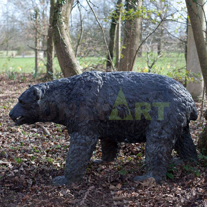 Life Size Bronze Bear Statue